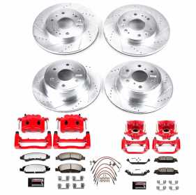 Z36 Extreme Performance Truck And Tow 1-Click Brake Kit w/Calipers And Hoses KCH11276-36